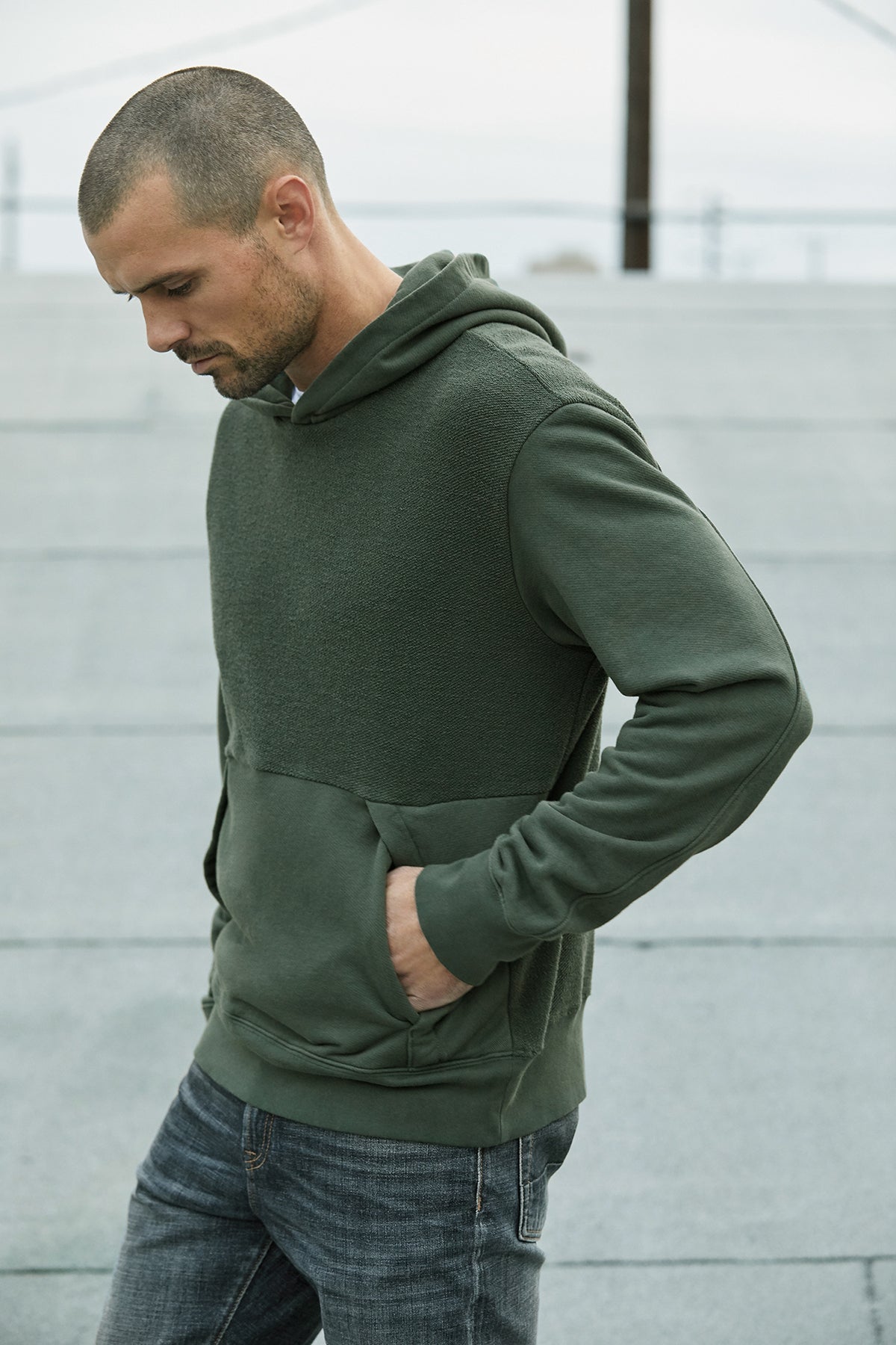 CURRAN FRENCH TERRY HOODIE - Velvet Staging 2.0-26916105945284