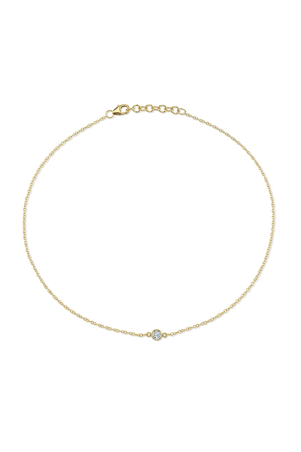 CZ BEZEL CHOKER BY SLOAN - Velvet Staging 2.0-26916106043588
