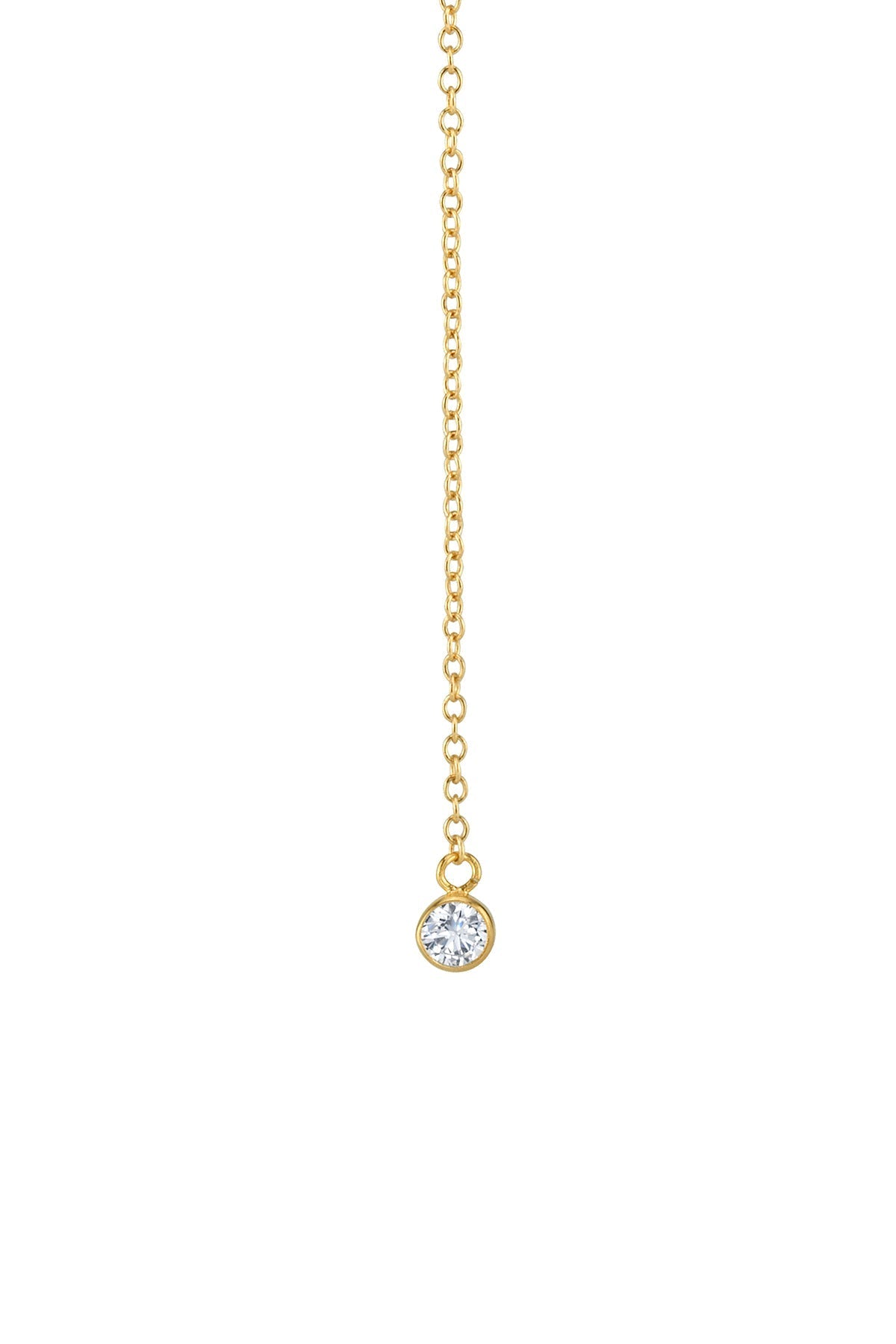 CZ BEZEL LARIAT NECKLACE BY SLOAN - Velvet Staging 2.0