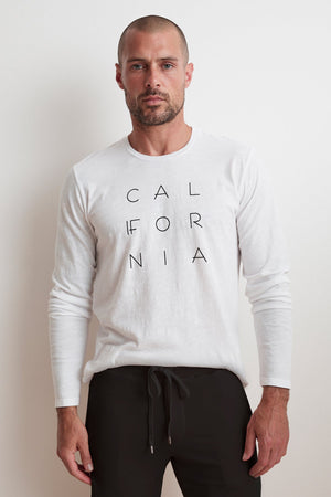 DAMION CALIFORNIA GRAPHIC TEE - Velvet Staging 2.0