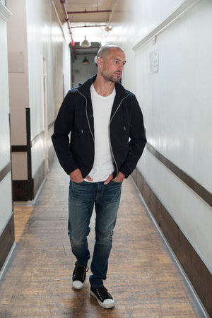 DAMON ZIP UP HOODIE JACKET - Velvet Staging 2.0