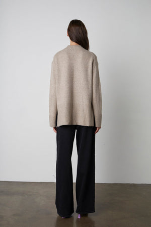 DANNY MOCK NECK SWEATER - Velvet Staging 2.0