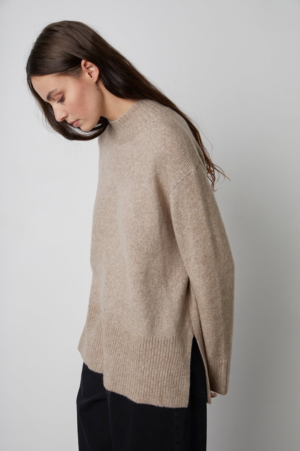 DANNY MOCK NECK SWEATER - Velvet Staging 2.0