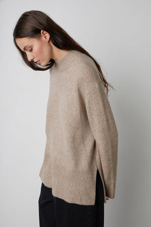 DANNY MOCK NECK SWEATER - Velvet Staging 2.0