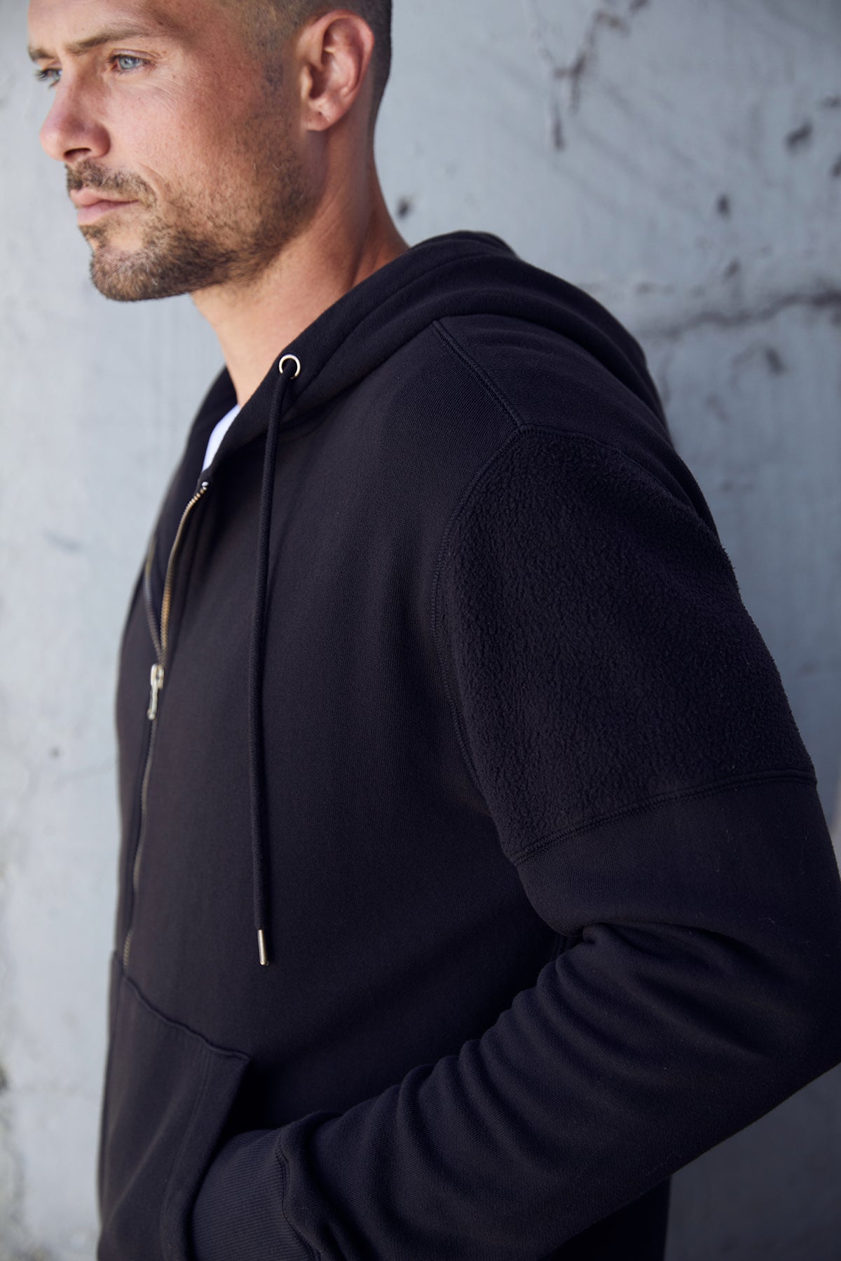 DARIUS ZIP-UP HOODIE - Velvet Staging 2.0-26916110663876