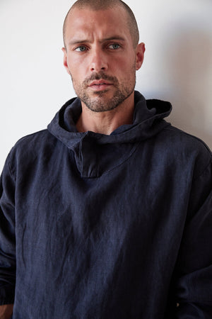 DEACON LINEN HOODIE - Velvet Staging 2.0