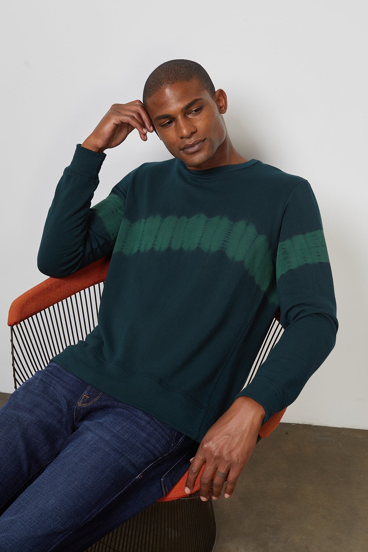 DEAN LUXE FLEECE TIE DYE PULLOVER - Velvet Staging 2.0-26916112629956