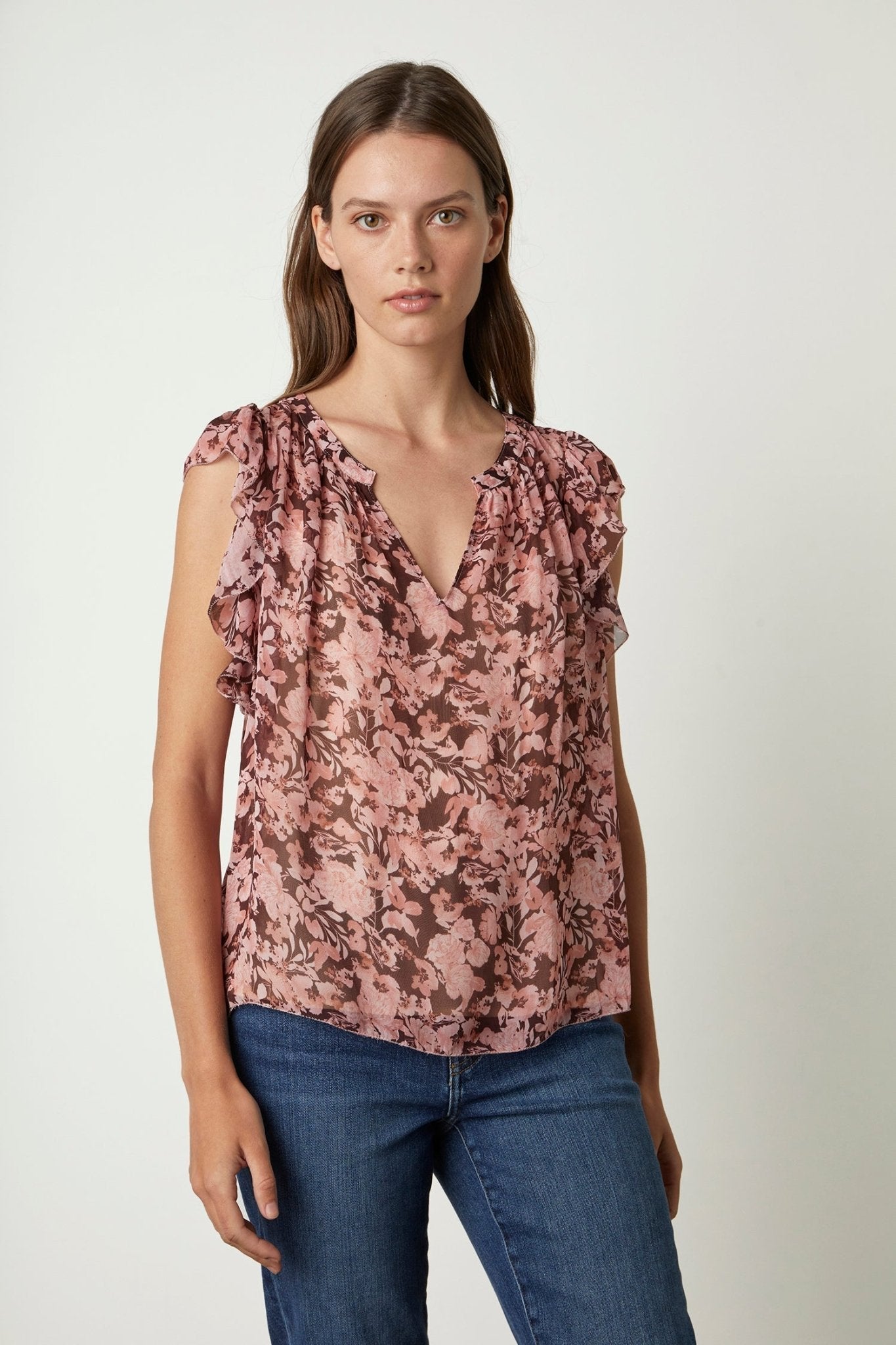 DEMI PRINTED BLOUSE - Velvet Staging 2.0-26916113252548