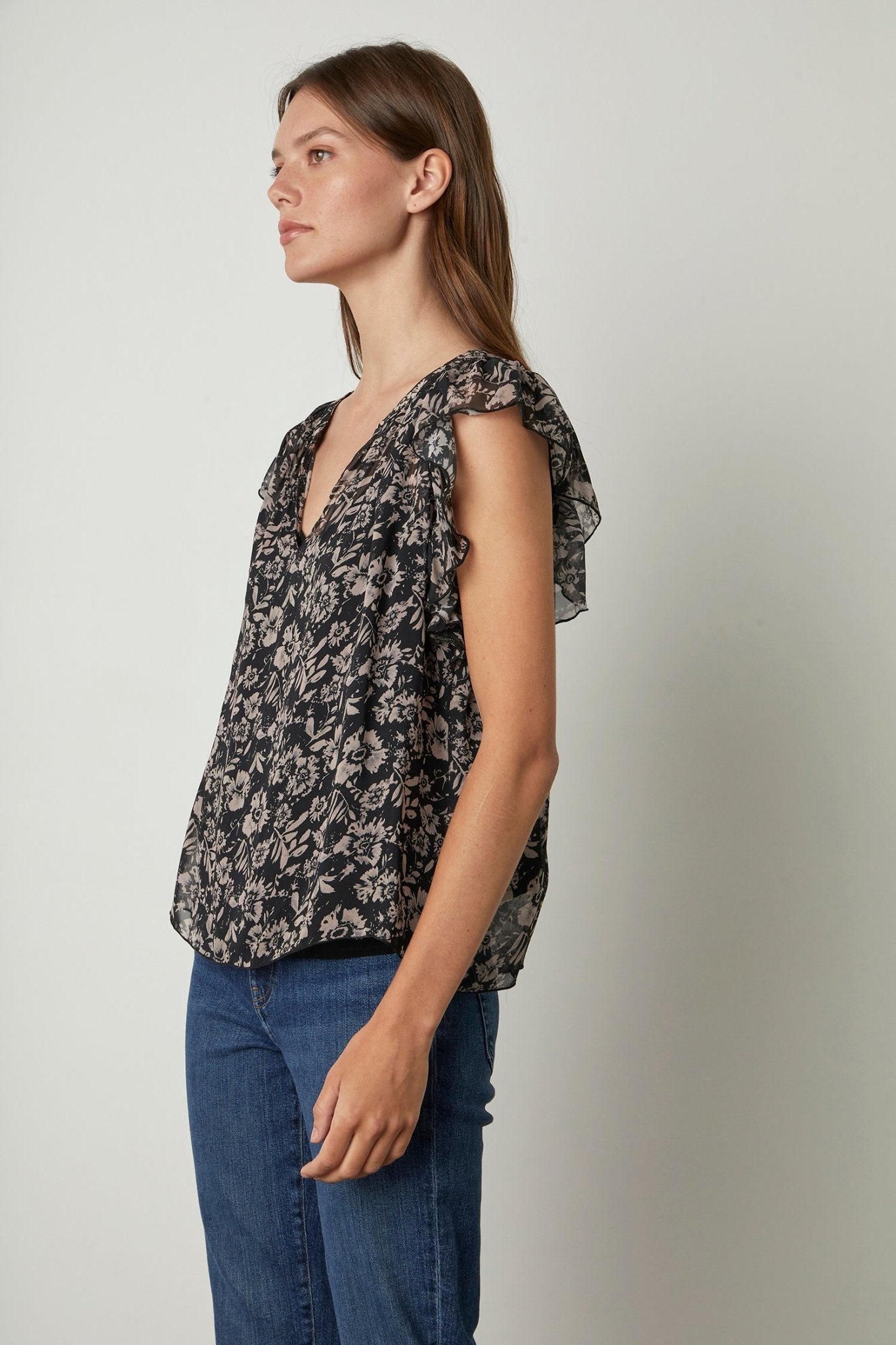 DEMI PRINTED BLOUSE - Velvet Staging 2.0
