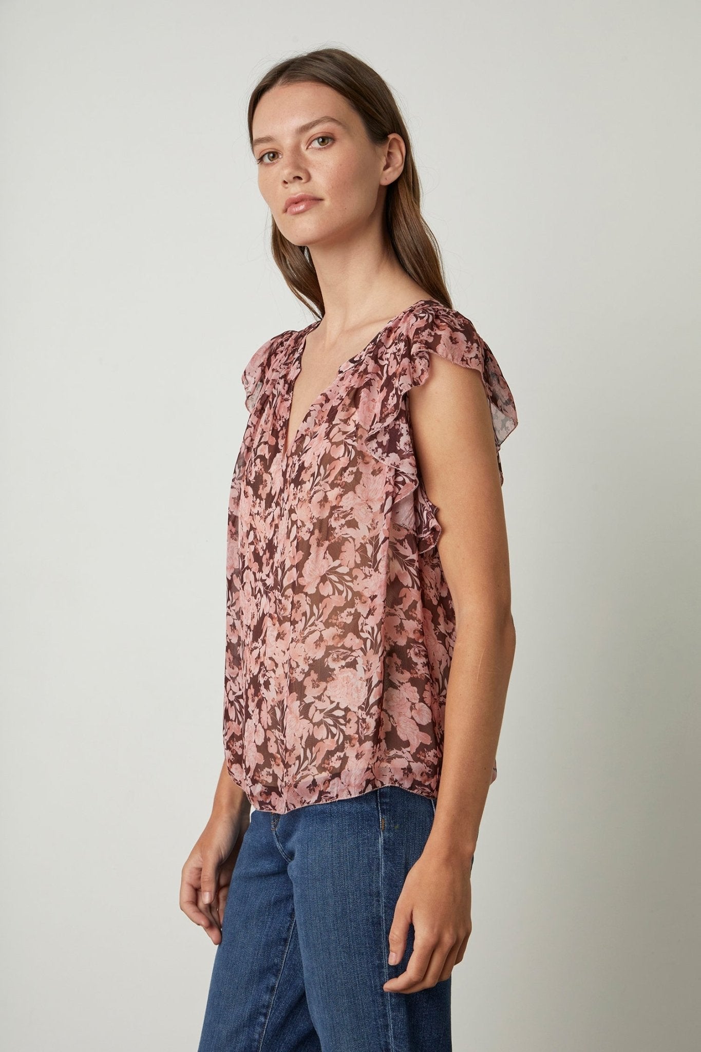 DEMI PRINTED BLOUSE - Velvet Staging 2.0