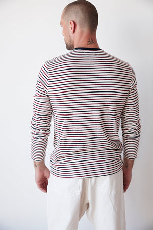 DESMOND STRIPED TEE - Velvet Staging 2.0