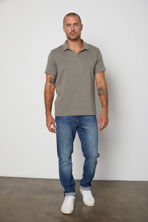 DILAN COTTON BLEND POLO - Velvet Staging 2.0