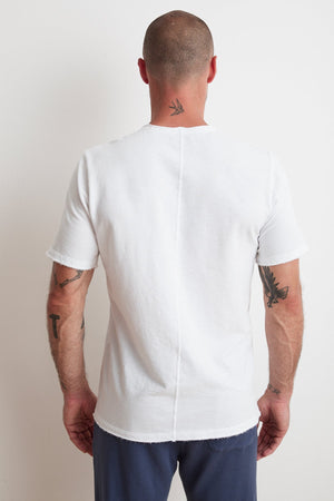 DOM MICRO TERRY CREW TEE - Velvet Staging 2.0