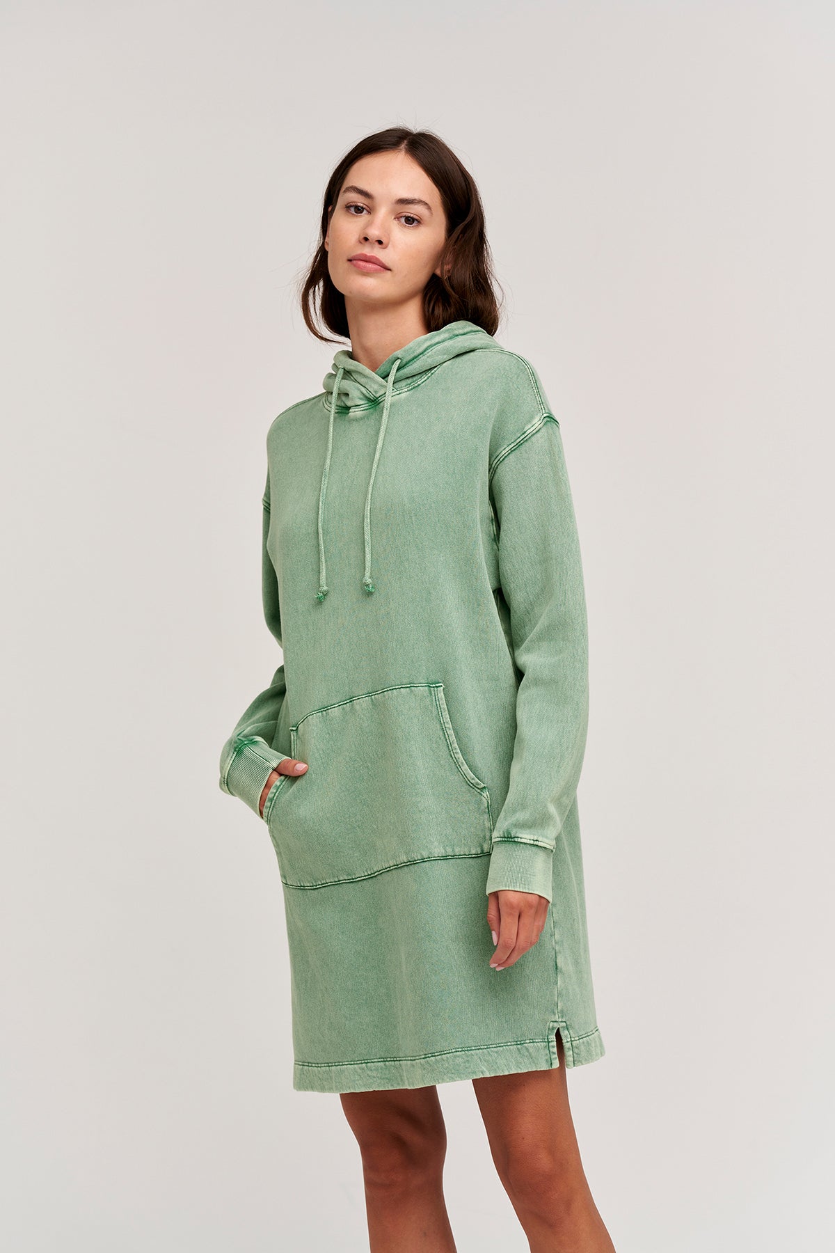 DORTHY SWEATSHIRT HOODIE DRESS - Velvet Staging 2.0-26916118462660