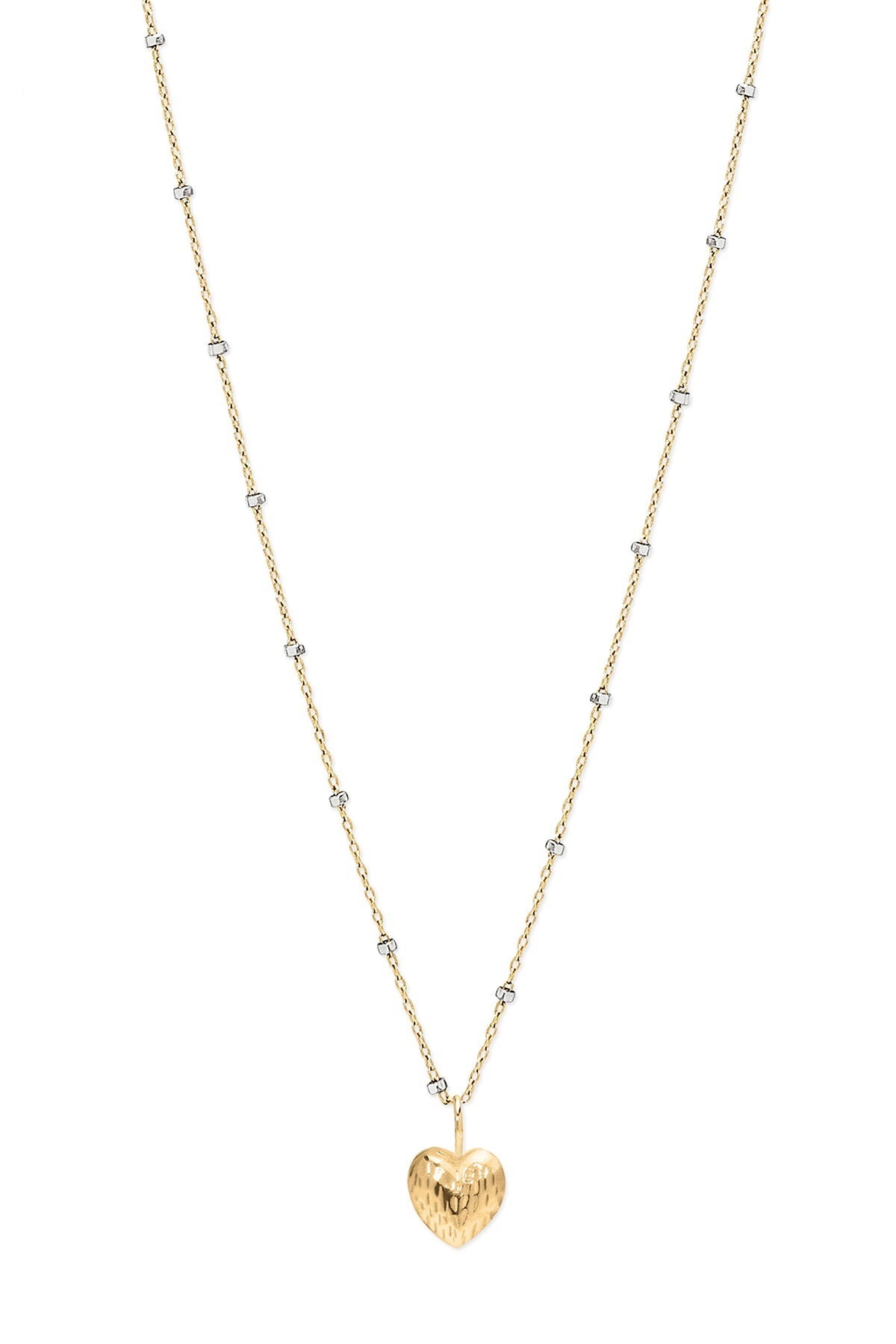 DOUBLE FACE HEART NECKLACE BY PHYLLIS AND ROSIE - Velvet Staging 2.0