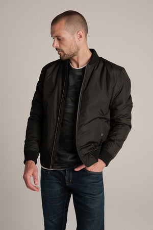 DOUGAL BOMBER JACKET Velvet by Graham & Spencer