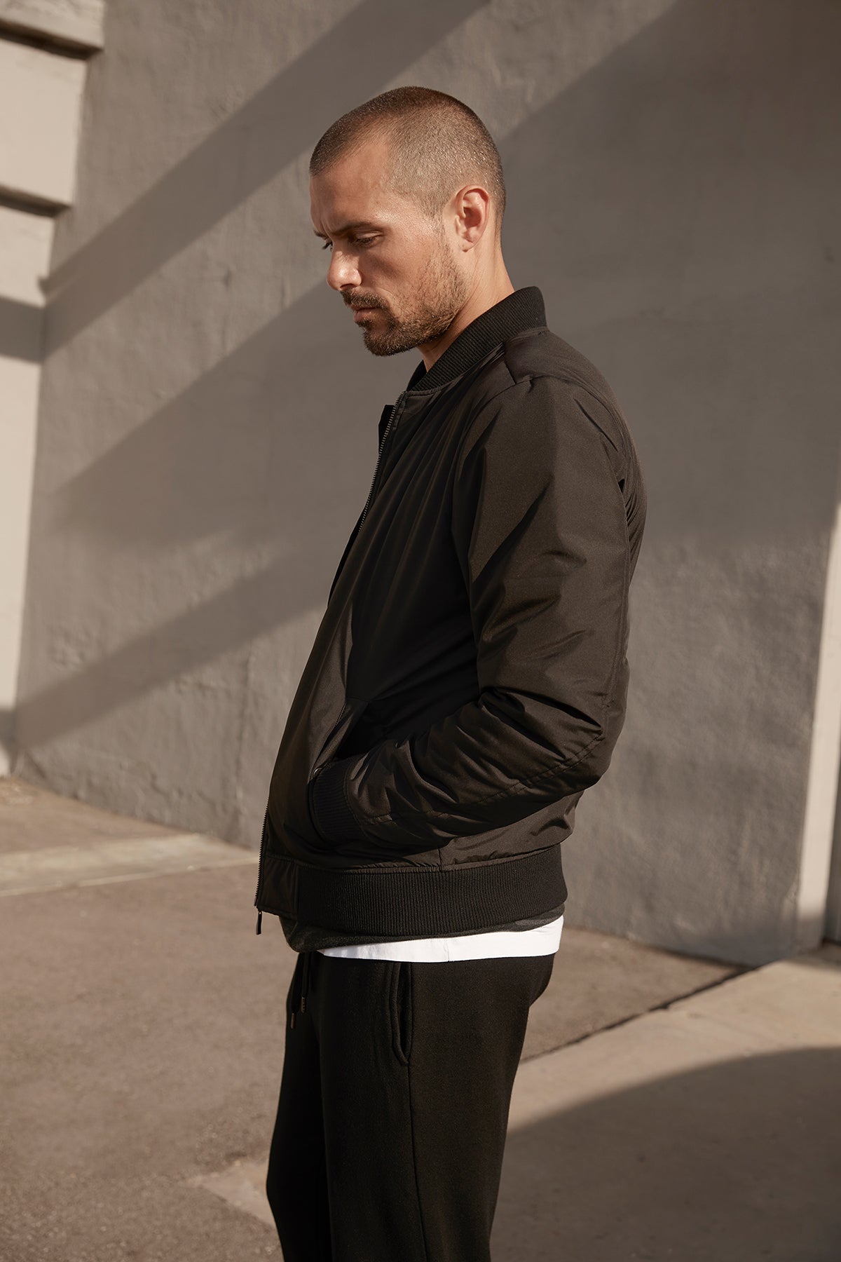 DOUGAL BOMBER JACKET Velvet by Graham & Spencer