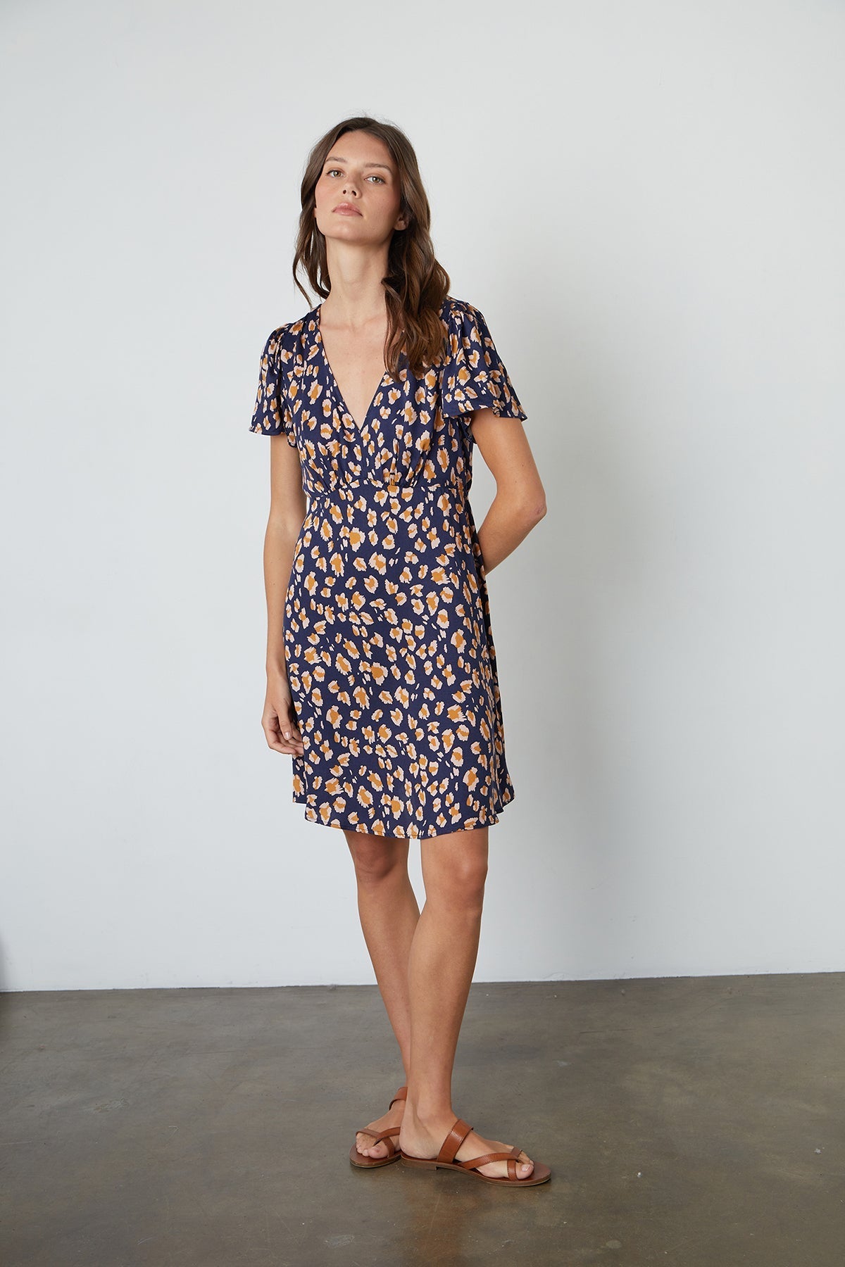 DREW CHEETAH PRINT DRESS - Velvet Staging 2.0-26916119609540