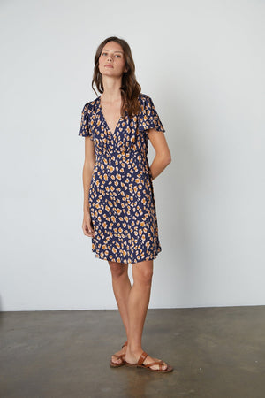 DREW CHEETAH PRINT DRESS - Velvet Staging 2.0