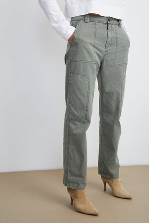 DREW VINTAGE CANVAS PANT - Velvet Staging 2.0