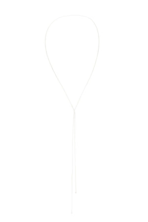 DROP LONG MICRO BOX CHAIN BY MARA CARRIZO SCALISE - Velvet Staging 2.0