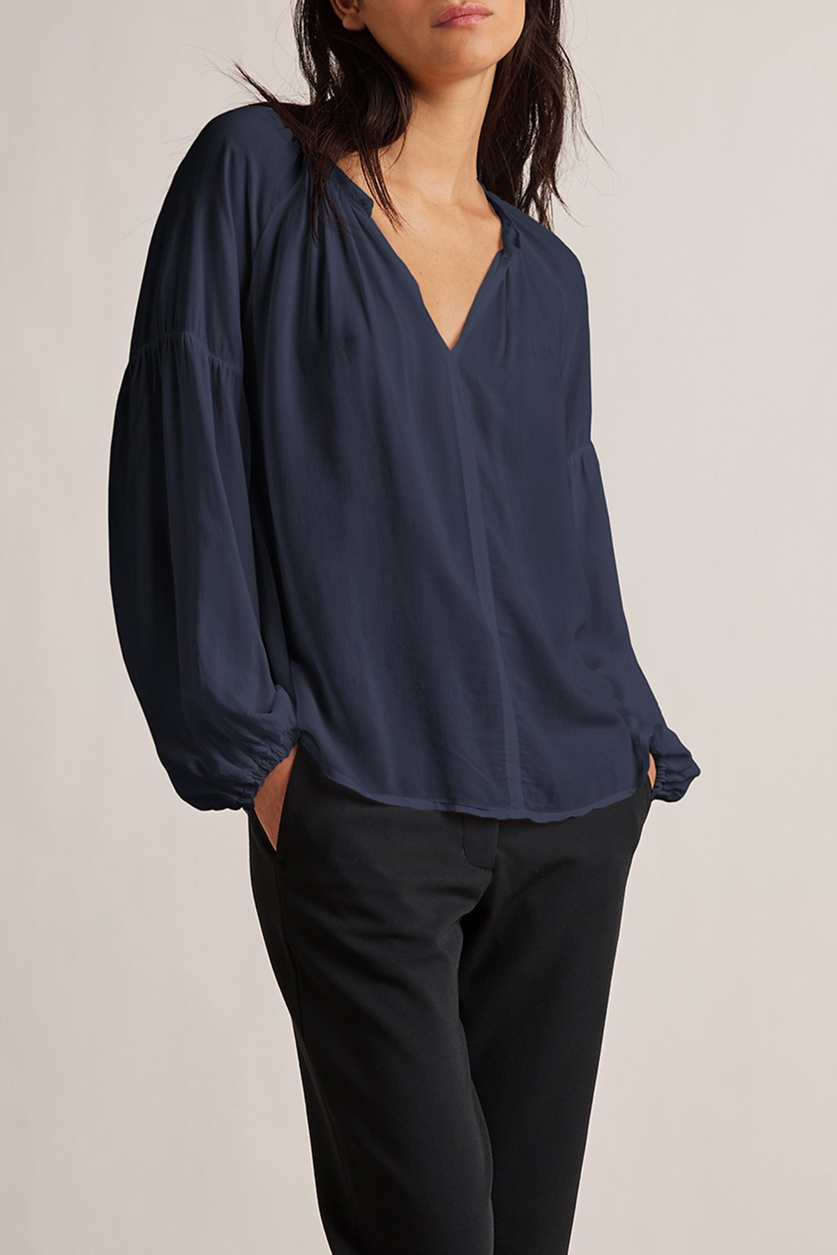 ELAINE PEASANT TOP - Velvet Staging 2.0-26916123508932