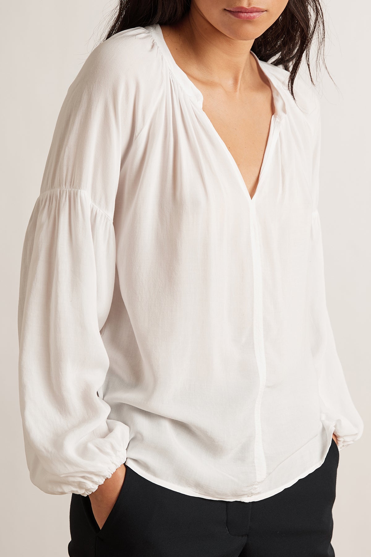 ELAINE PEASANT TOP - Velvet Staging 2.0