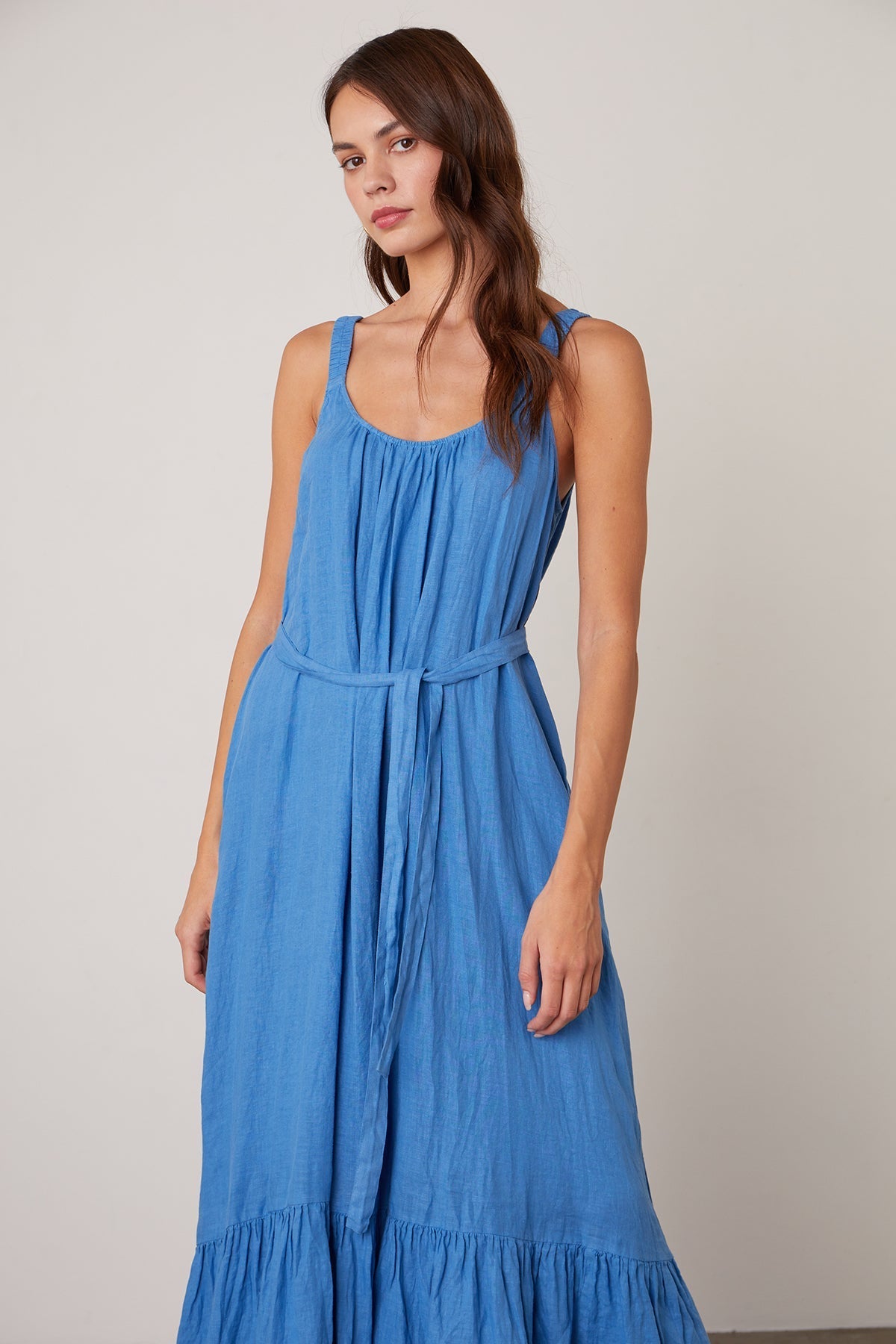 ELARA LINEN TANK DRESS - Velvet Staging 2.0-26916125606084