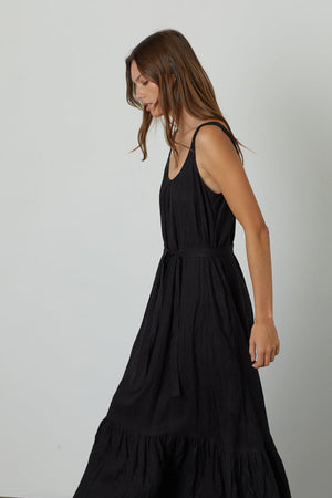 ELARA LINEN TANK DRESS - Velvet Staging 2.0