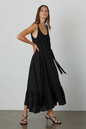 ELARA LINEN TANK DRESS - Velvet Staging 2.0