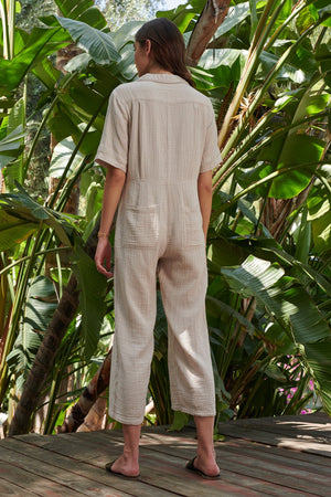 ELIA COTTON GAUZE JUMPSUIT - Velvet Staging 2.0