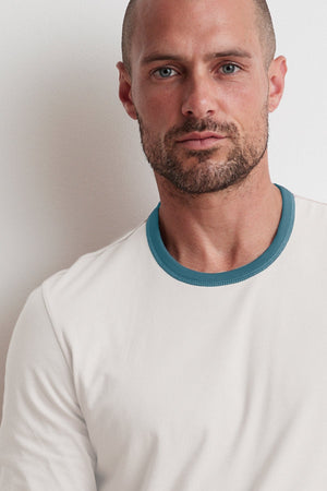 ELIJAH REVERSIBLE DOUBLE LAYER TEE - Velvet Staging 2.0