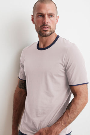 ELIJAH REVERSIBLE DOUBLE LAYER TEE - Velvet Staging 2.0
