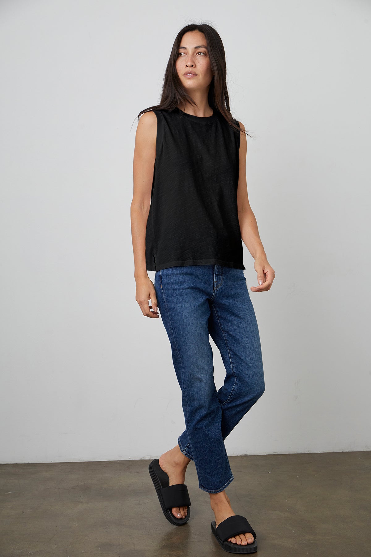 ELLEN VINTAGE SLUB TANK TOP - Velvet Staging 2.0