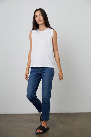ELLEN VINTAGE SLUB TANK TOP - Velvet Staging 2.0