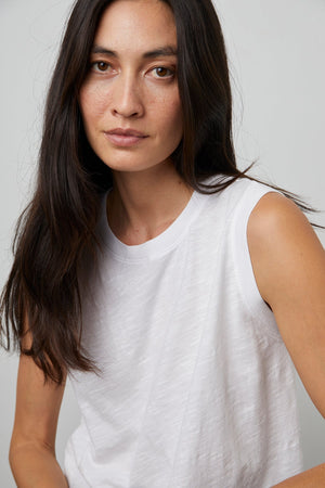 ELLEN VINTAGE SLUB TANK TOP - Velvet Staging 2.0