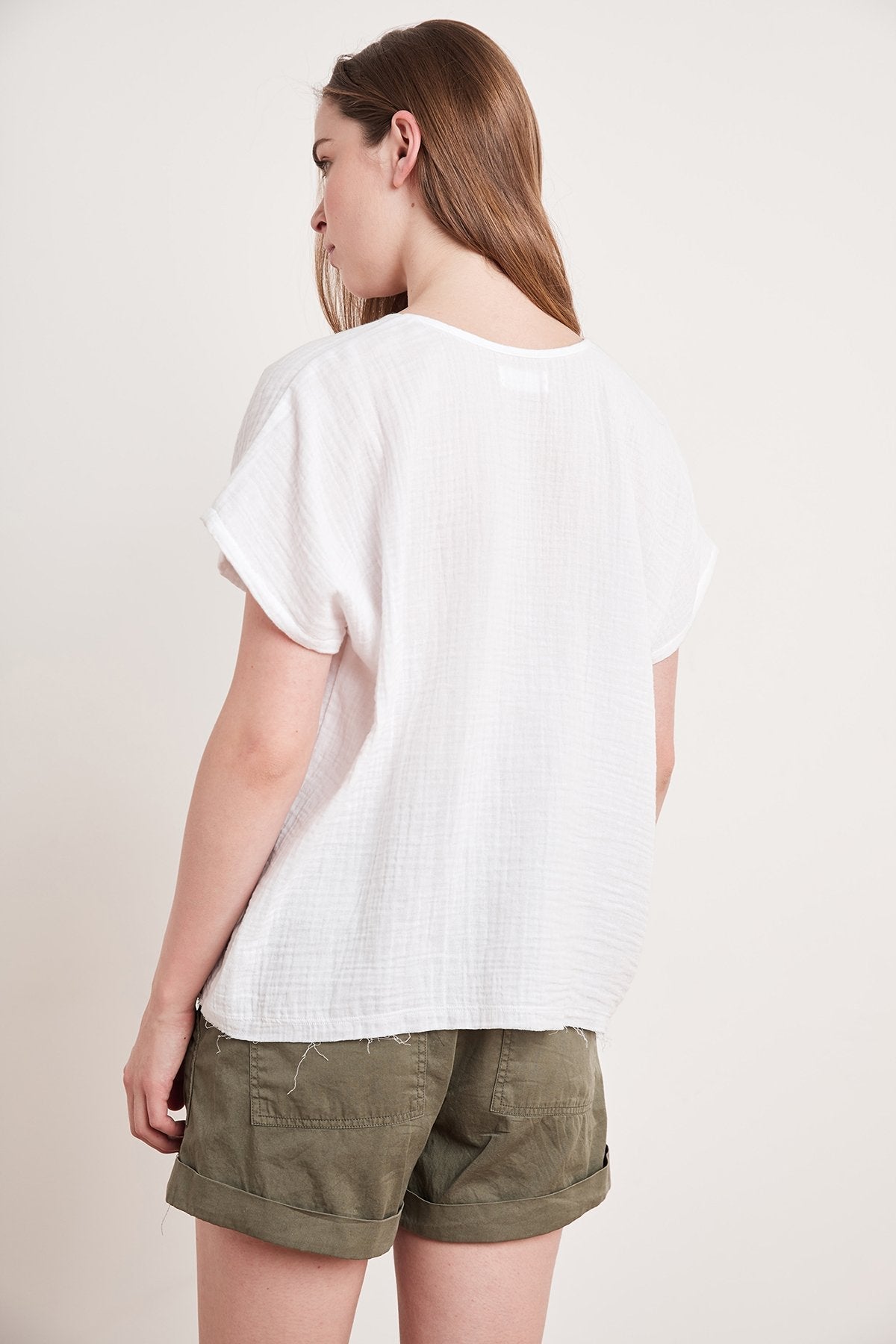 ELSA COTTON GAUZE TOP - Velvet Staging 2.0-26916127375556