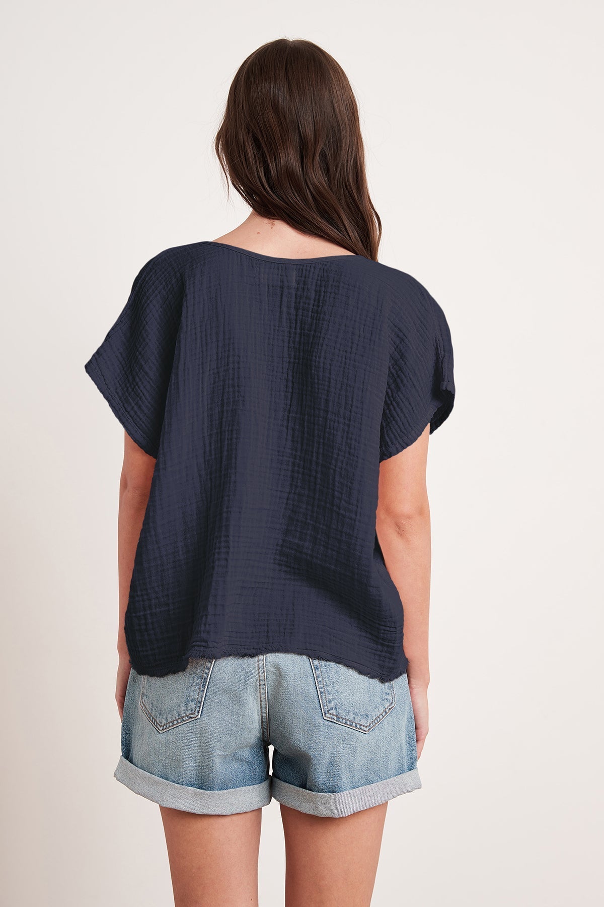 ELSA COTTON GAUZE TOP - Velvet Staging 2.0