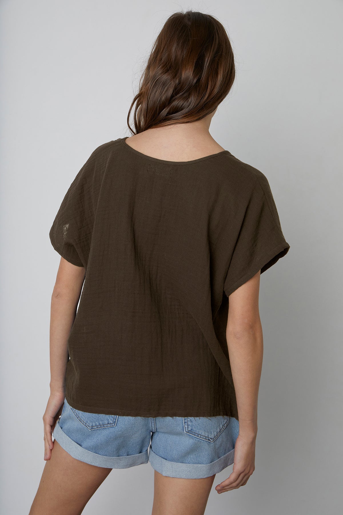ELSA COTTON GAUZE TOP - Velvet Staging 2.0-26916126982340