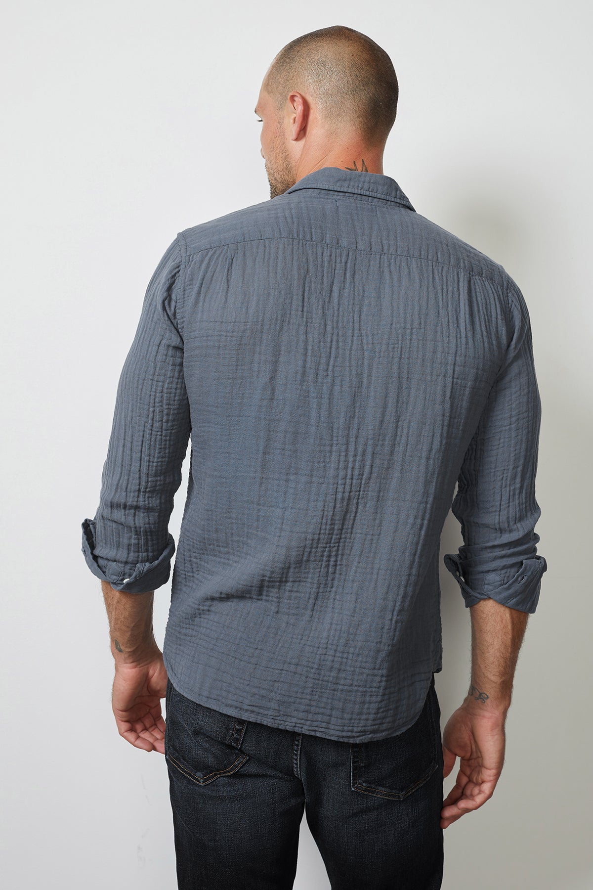 ELTON BUTTON-UP SHIRT - Velvet Staging 2.0