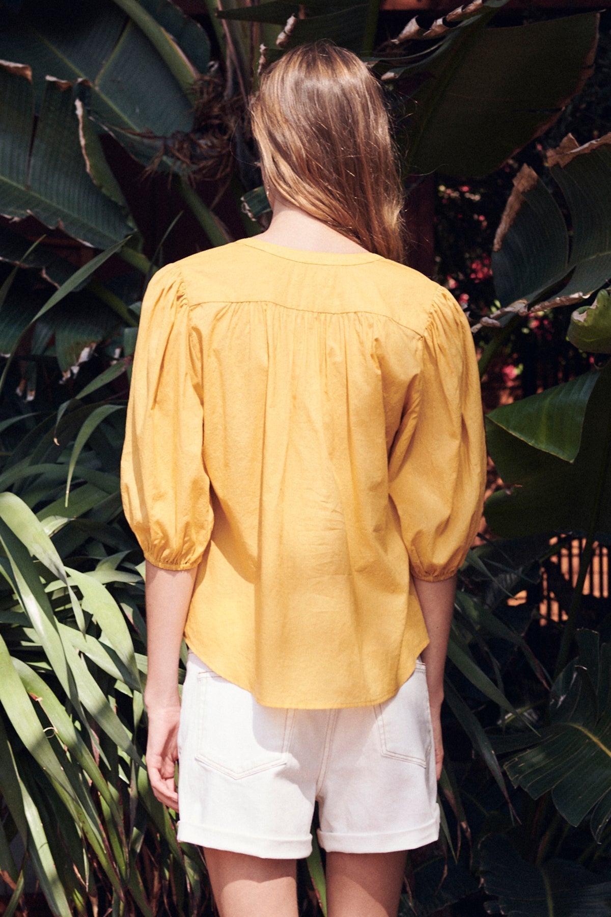EMBERLY BUTTON-UP BLOUSE - Velvet Staging 2.0