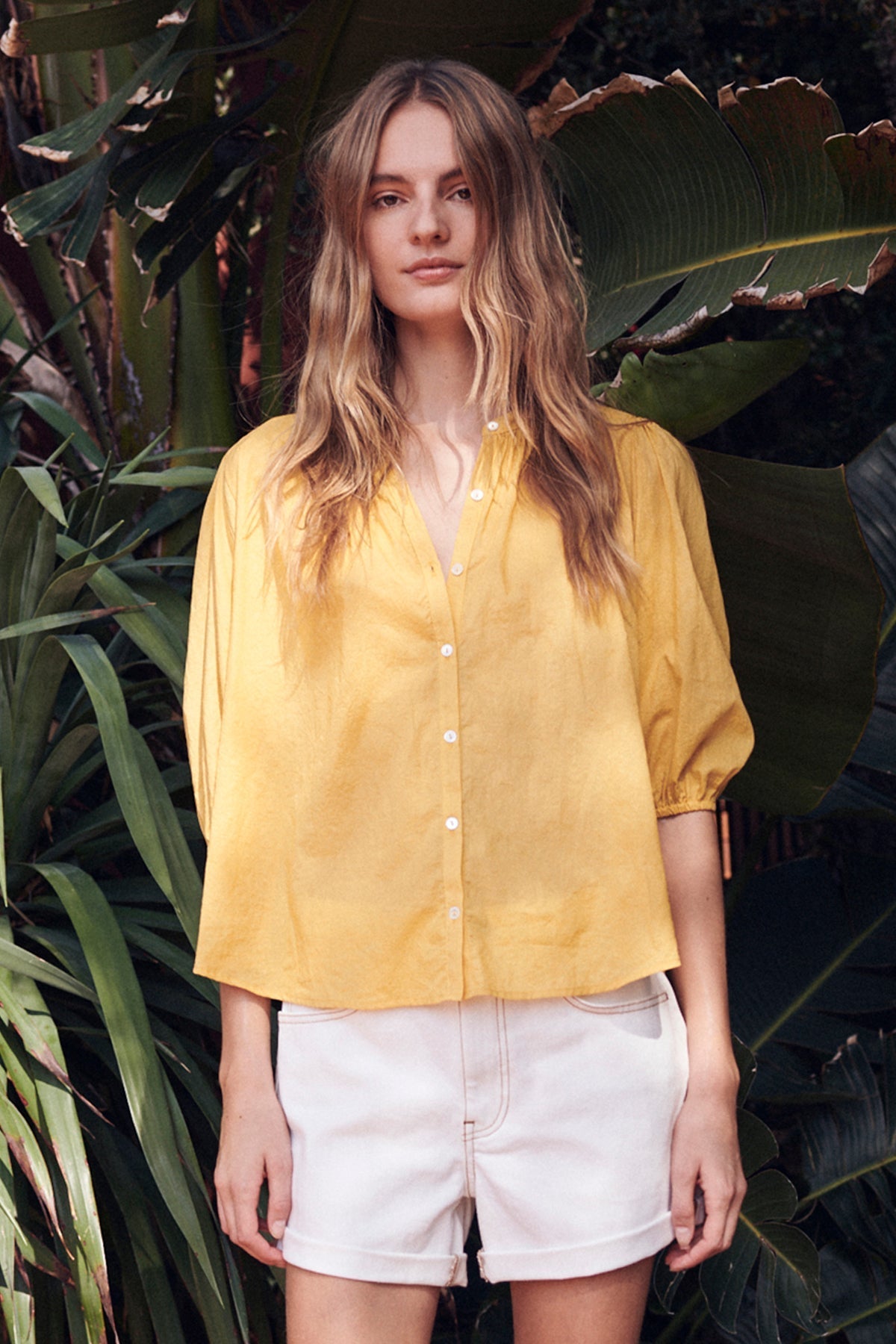 EMBERLY BUTTON-UP BLOUSE - Velvet Staging 2.0-26916131602628