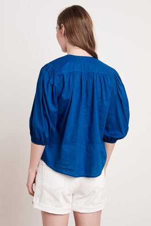 EMBERLY BUTTON-UP BLOUSE - Velvet Staging 2.0