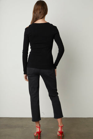 EMMA CUT-OUT TOP - Velvet Staging 2.0