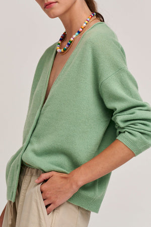 ERIKA CASHMERE CARDIGAN - Velvet Staging 2.0