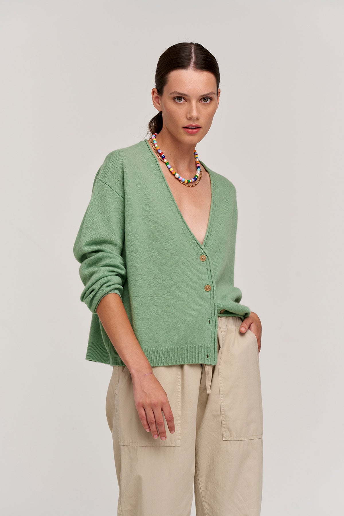 ERIKA CASHMERE CARDIGAN - Velvet Staging 2.0-26916133929156
