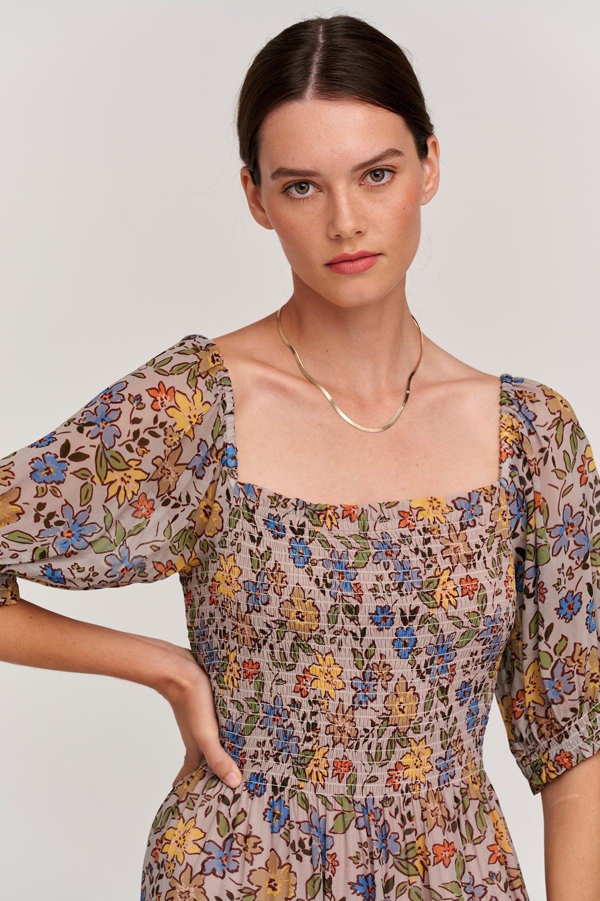 ESTELLA FLORAL PRINT DRESS - Velvet Staging 2.0