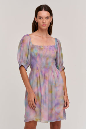 ESTELLA PRINTED DRESS - Velvet Staging 2.0