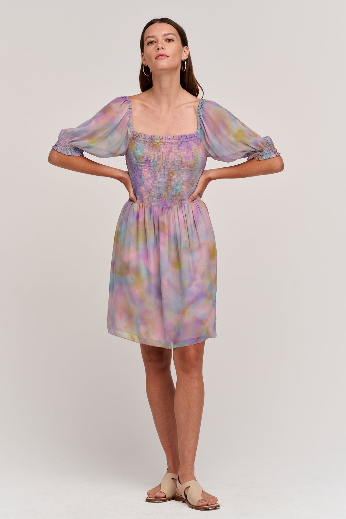 ESTELLA PRINTED DRESS - Velvet Staging 2.0-26916132847812