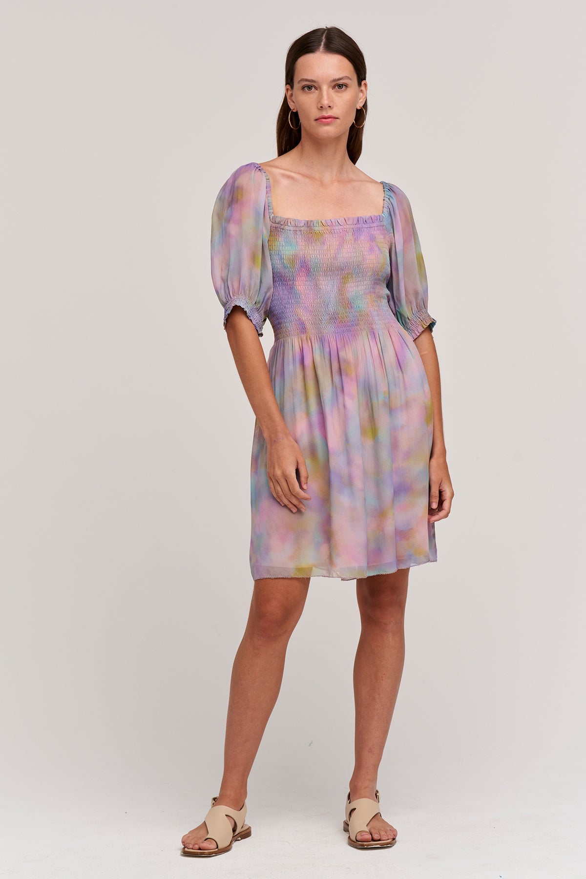 ESTELLA PRINTED DRESS - Velvet Staging 2.0